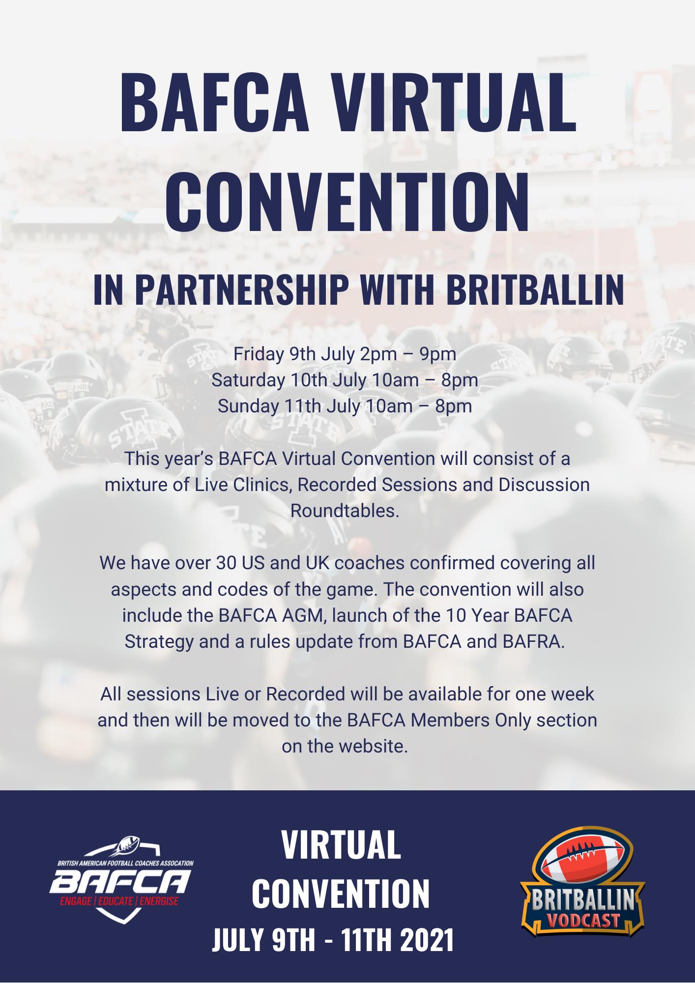 BAFCA Convention 2021