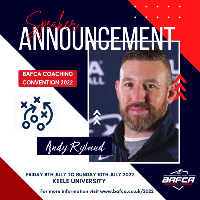 Andy Ryland BAFCA 2022 Speaker Announcements